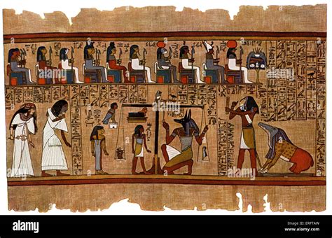 The Judgement of Osiris - A Tapestry Woven from Life and Death, Gods and Mortals!